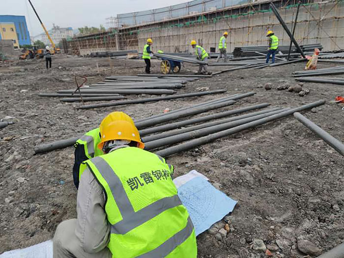 霍林郭勒螺栓球网架结构